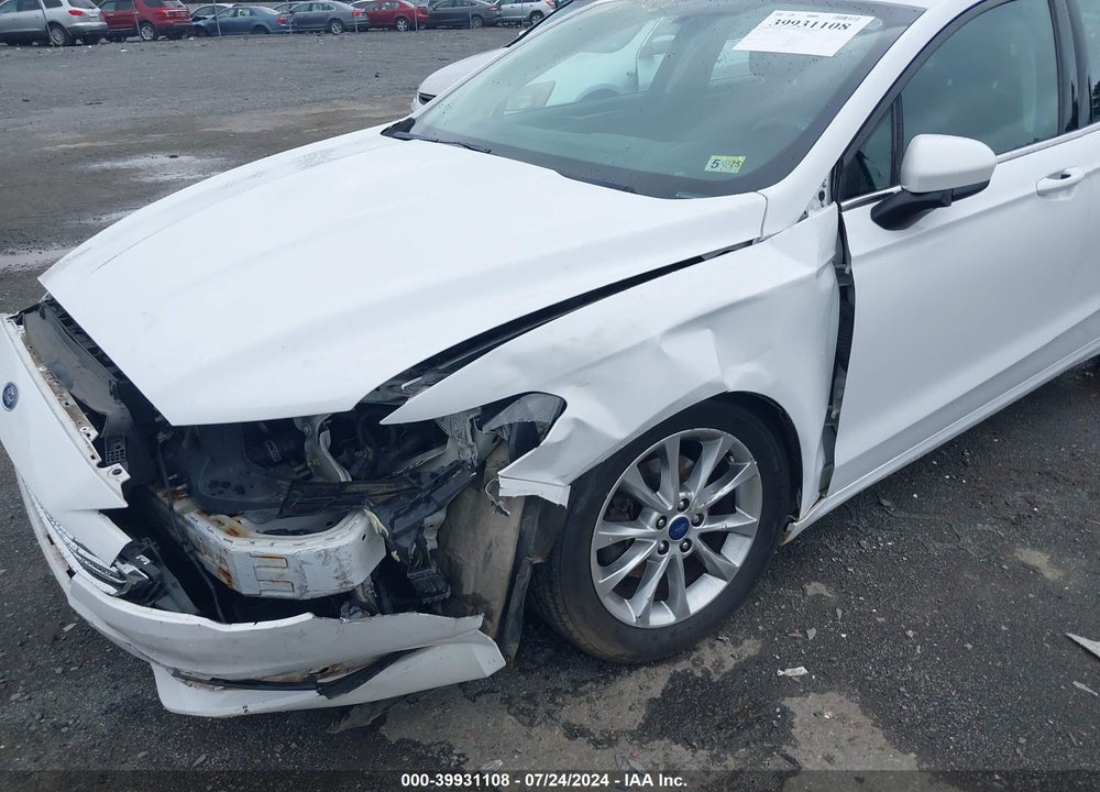 2017 FORD FUSION SE VIN: 3FA6P0H78HR231009