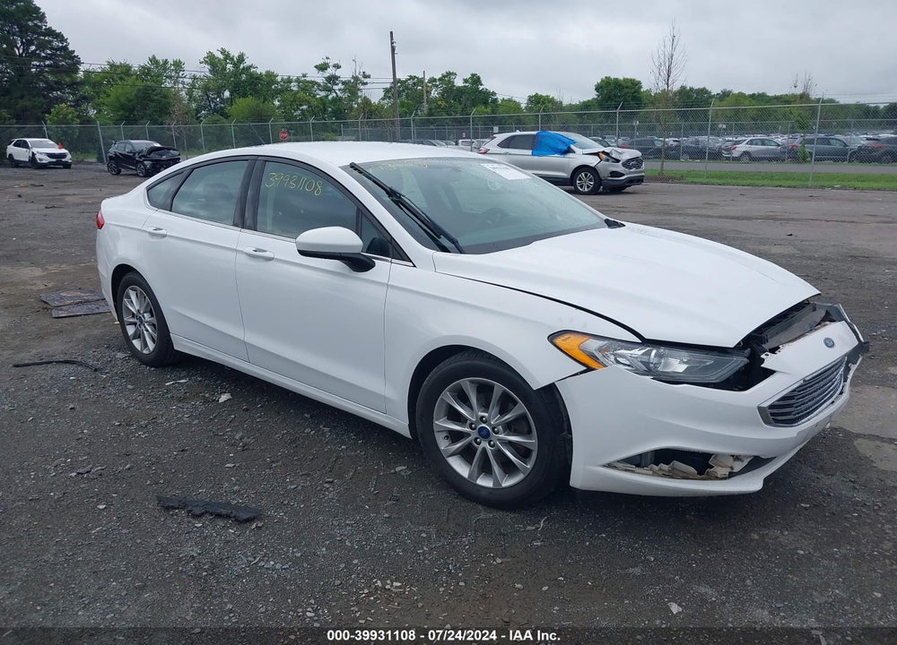 2017 FORD FUSION SE VIN: 3FA6P0H78HR231009