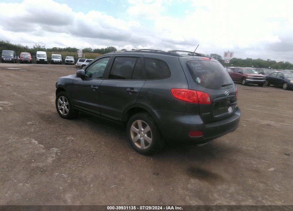 2007 HYUNDAI SANTA FE LIMITED/SE VIN: 5NMSH13E17H108765