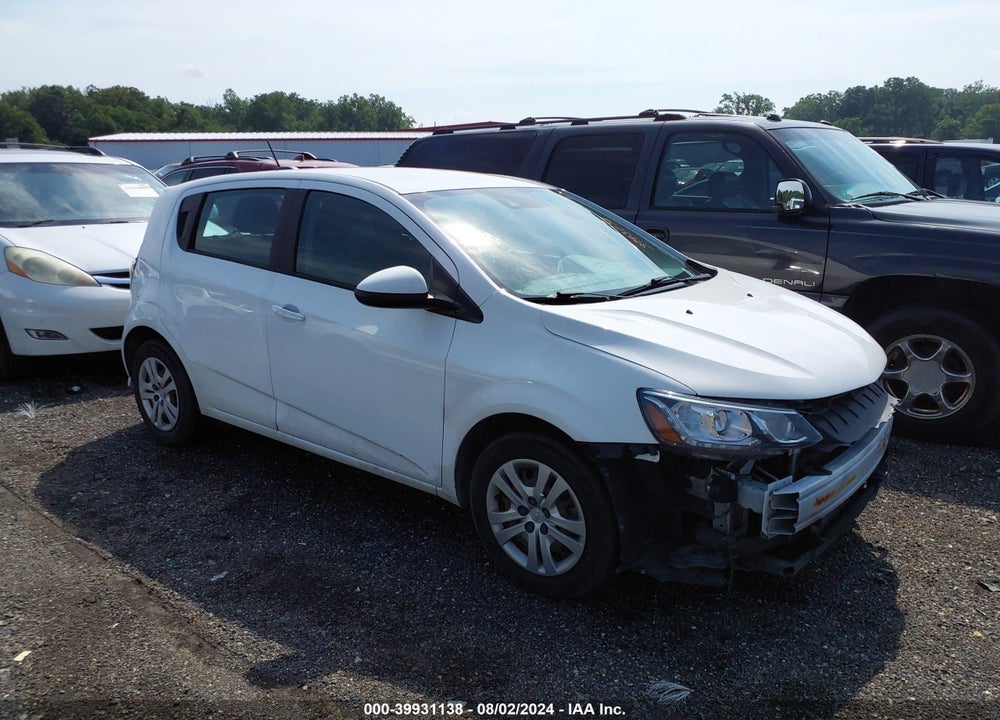 2019 CHEVROLET SONIC LT AUTO VIN: 1G1JG6SB1K4128091