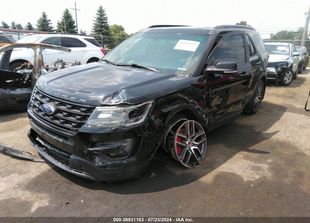 2017 FORD EXPLORER SPORT VIN: 1FM5K8GT6HGA49295
