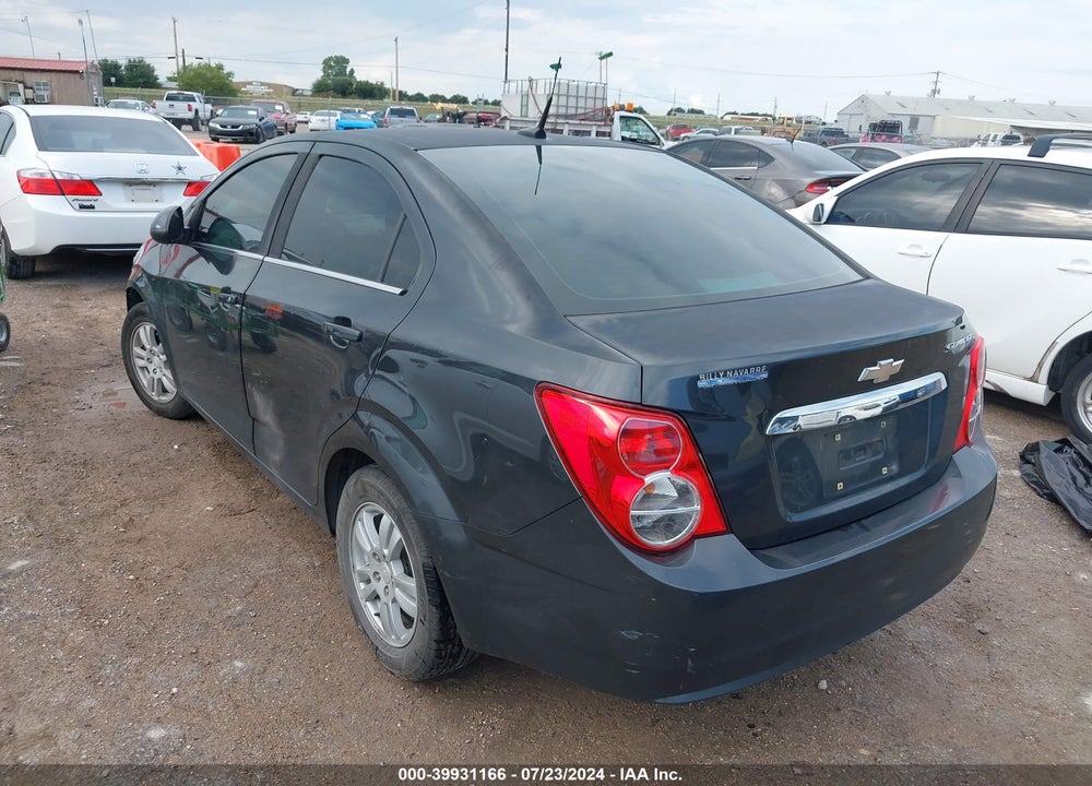2014 CHEVROLET SONIC LT AUTO VIN: 1G1JC5SH8E4206204