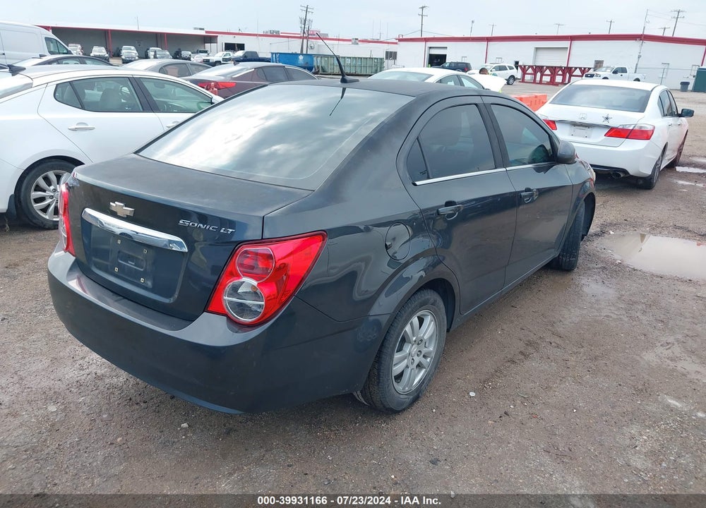 2014 CHEVROLET SONIC LT AUTO VIN: 1G1JC5SH8E4206204