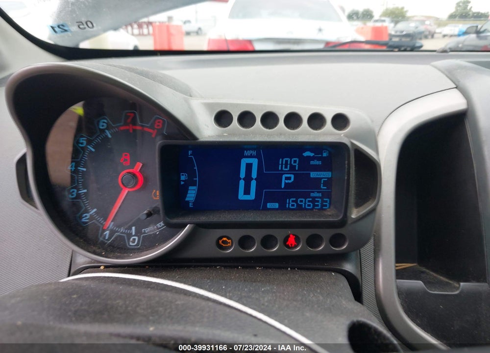 2014 CHEVROLET SONIC LT AUTO VIN: 1G1JC5SH8E4206204