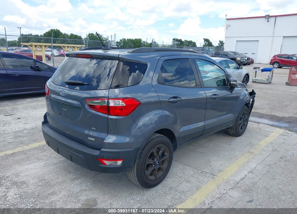 2018 FORD ECOSPORT SE VIN: MAJ3P1TE4JC183902