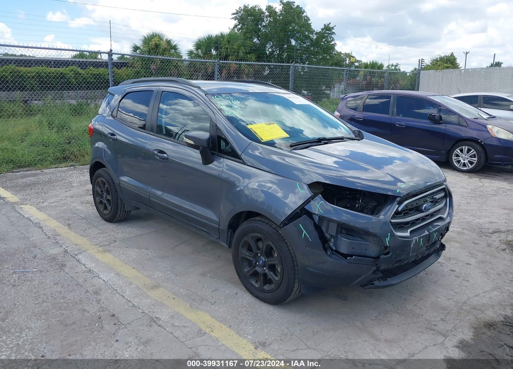 2018 FORD ECOSPORT SE VIN: MAJ3P1TE4JC183902