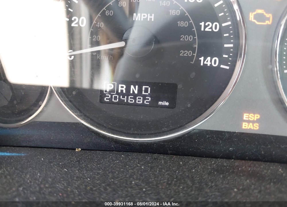 2009 JEEP GRAND CHEROKEE LIMITED VIN: 1J8HR58P19C527346