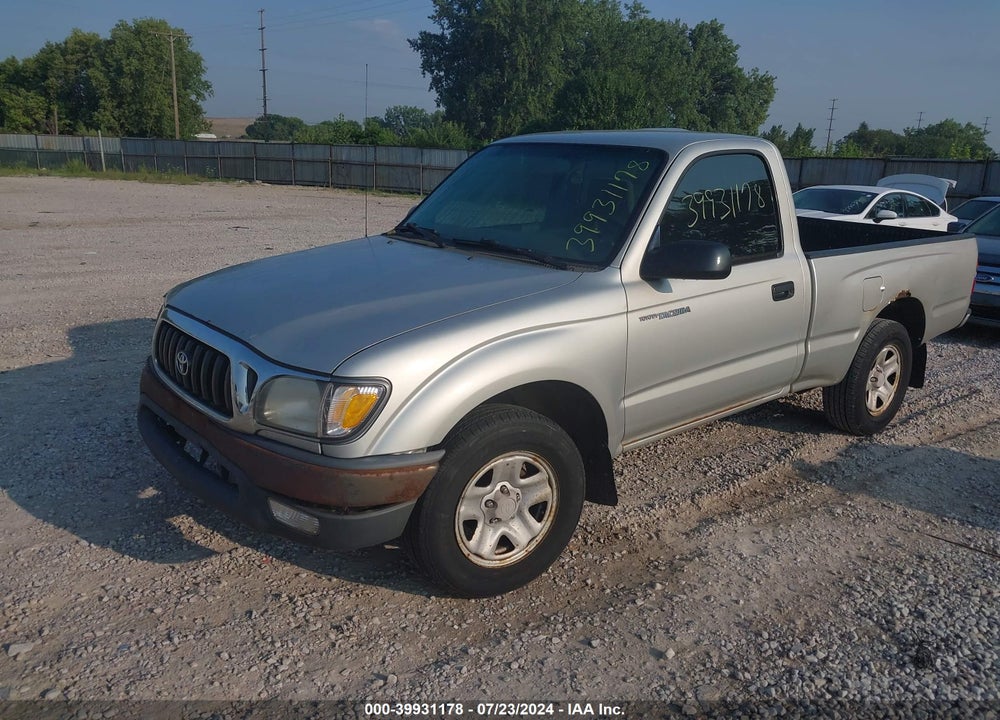 2002 TOYOTA TACOMA VIN: 5TENL42N92Z043106