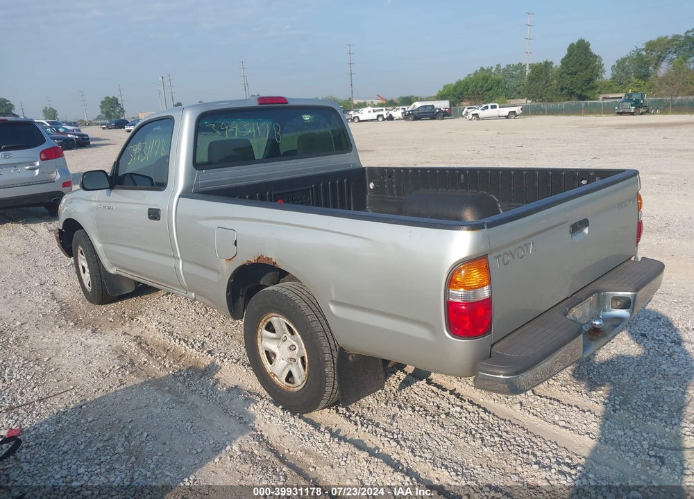 2002 TOYOTA TACOMA VIN: 5TENL42N92Z043106