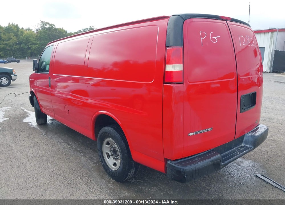 2008 CHEVROLET EXPRESS WORK VAN VIN: 1GCGG25C781231282