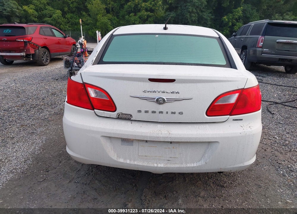 2009 CHRYSLER SEBRING TOURING VIN: 1C3LC56B89N554529