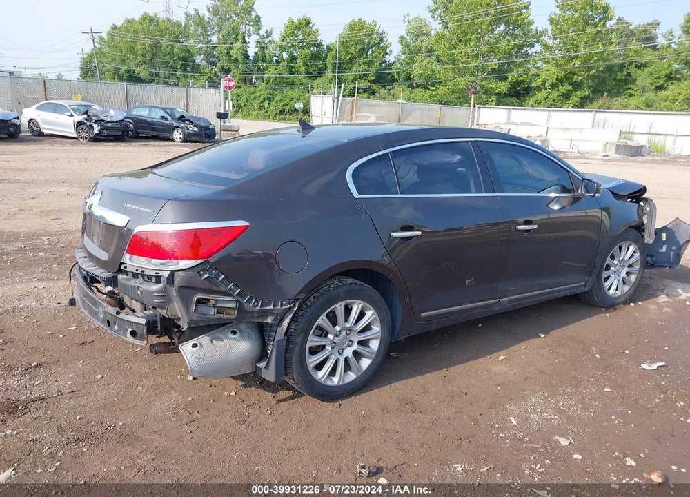 2013 BUICK LACROSSE LEATHER GROUP VIN: 1G4GC5E30DF186062