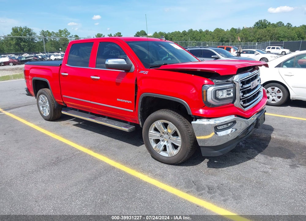 2017 GMC SIERRA 1500 SLT VIN: 3GTU2NEC2HG503449