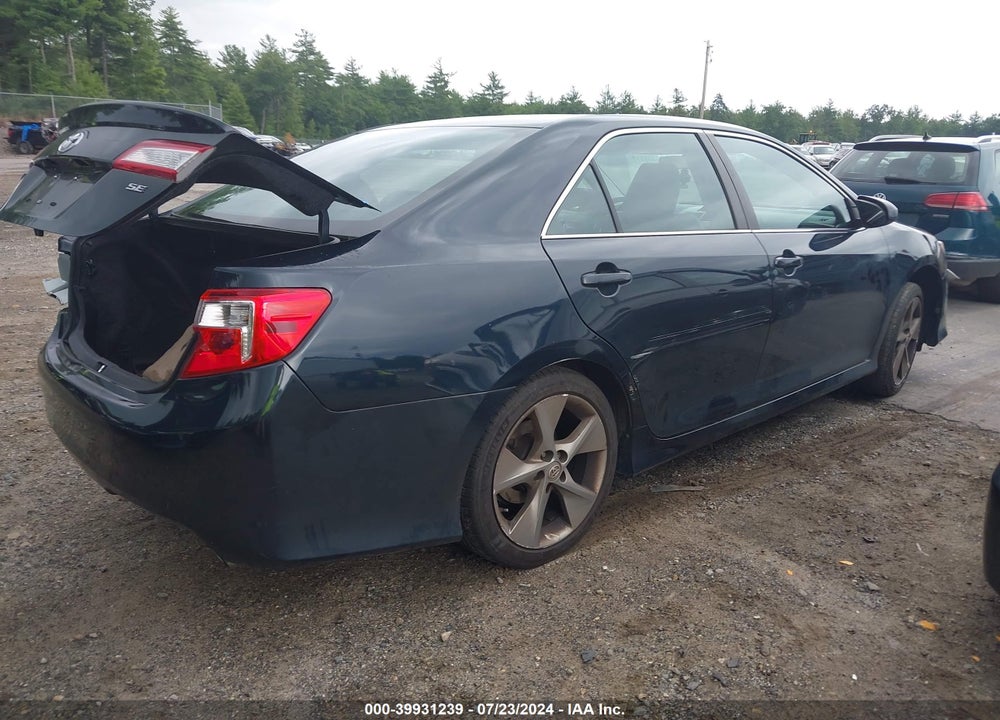 2014 TOYOTA CAMRY SE SPORT VIN: 4T1BF1FK0EU462138