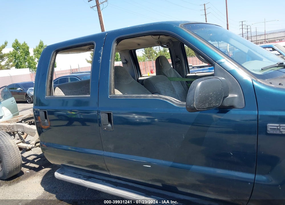 1999 FORD F-250 LARIAT/XL/XLT VIN: 1FTNW20S4XEB86687