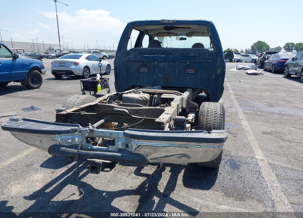 1999 FORD F-250 LARIAT/XL/XLT VIN: 1FTNW20S4XEB86687
