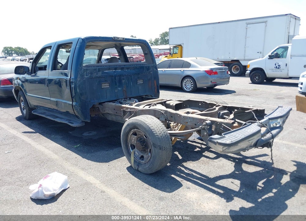 1999 FORD F-250 LARIAT/XL/XLT VIN: 1FTNW20S4XEB86687