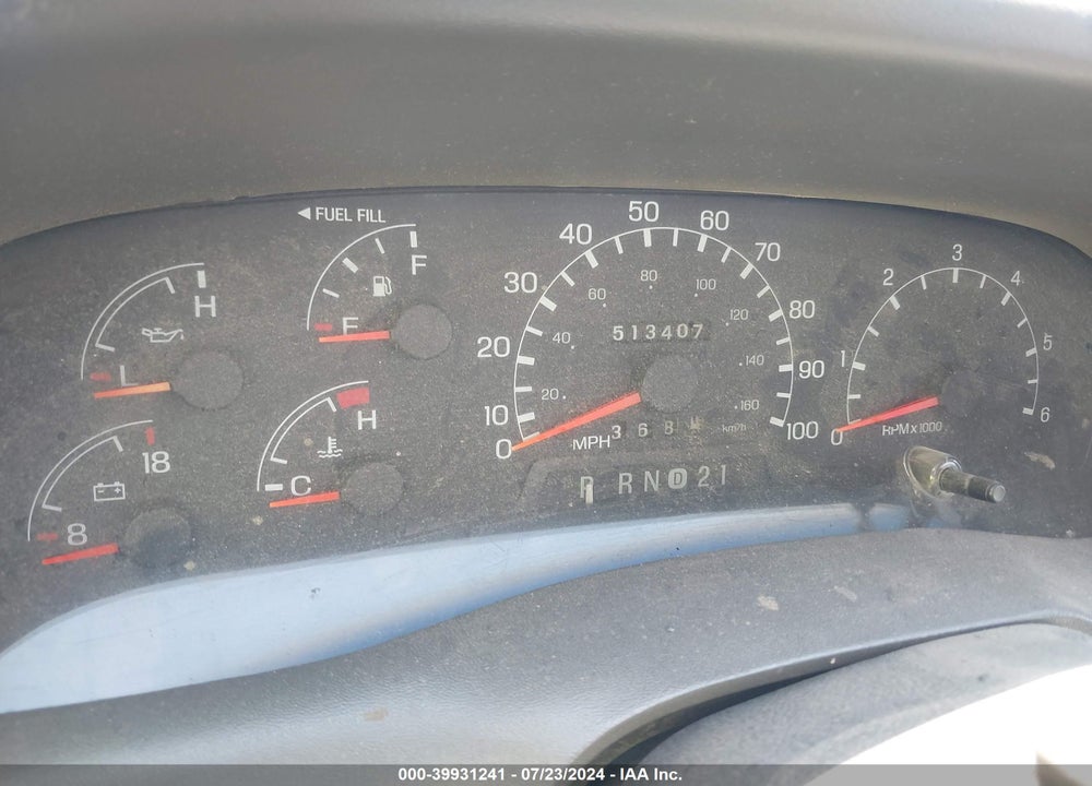 1999 FORD F-250 LARIAT/XL/XLT VIN: 1FTNW20S4XEB86687