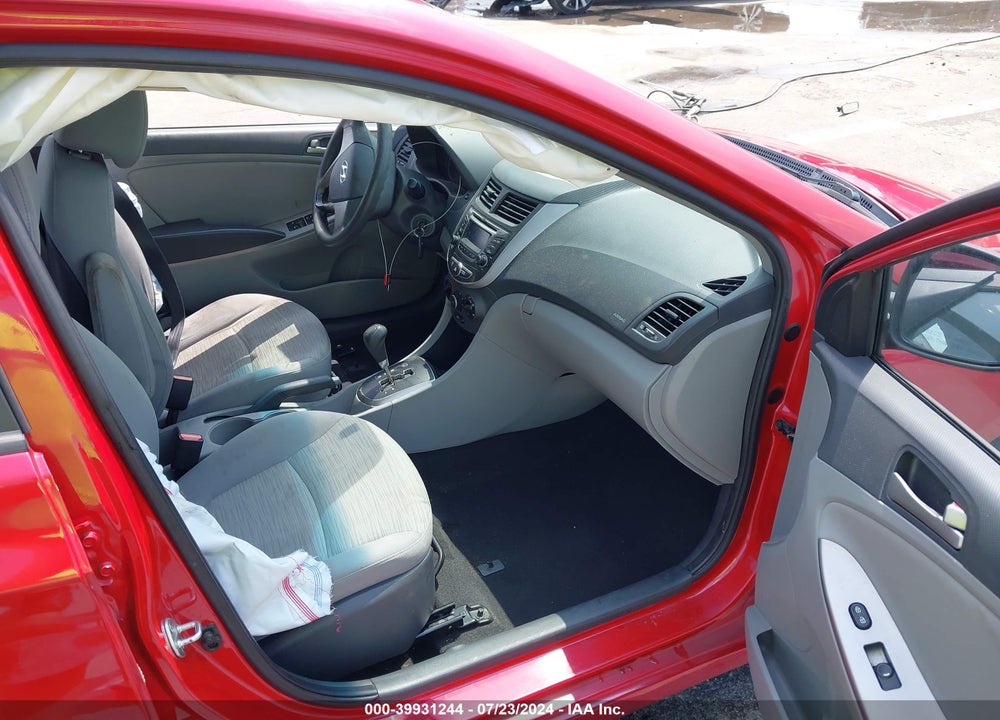 2016 HYUNDAI ACCENT VIN: KMHCT4AE5GU074227