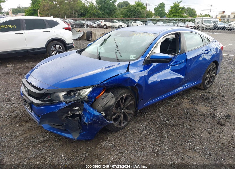 2020 HONDA CIVIC SPORT VIN: 2HGFC2F84LH563984