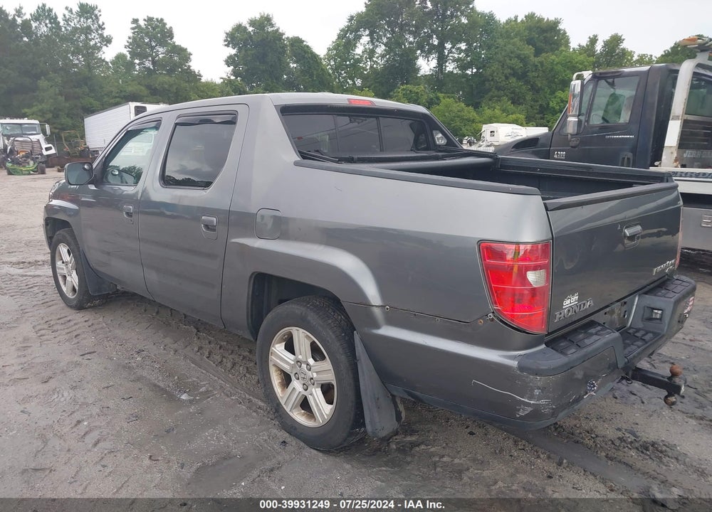 2009 HONDA RIDGELINE RTL VIN: 2HJYK16569H502134