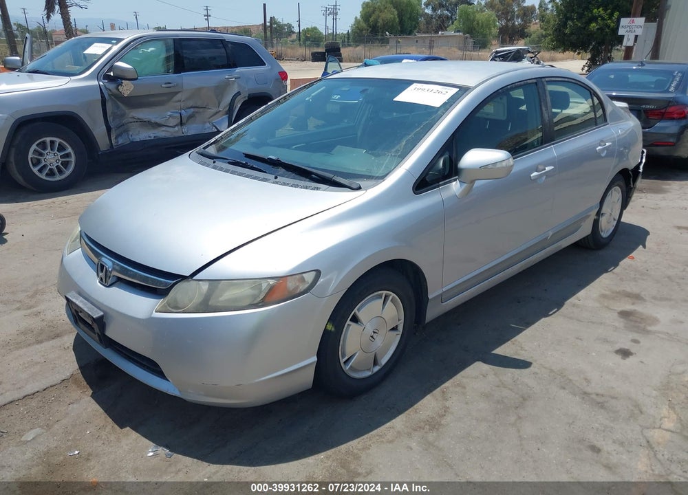 2008 HONDA CIVIC HYBRID VIN: JHMFA36218S015946