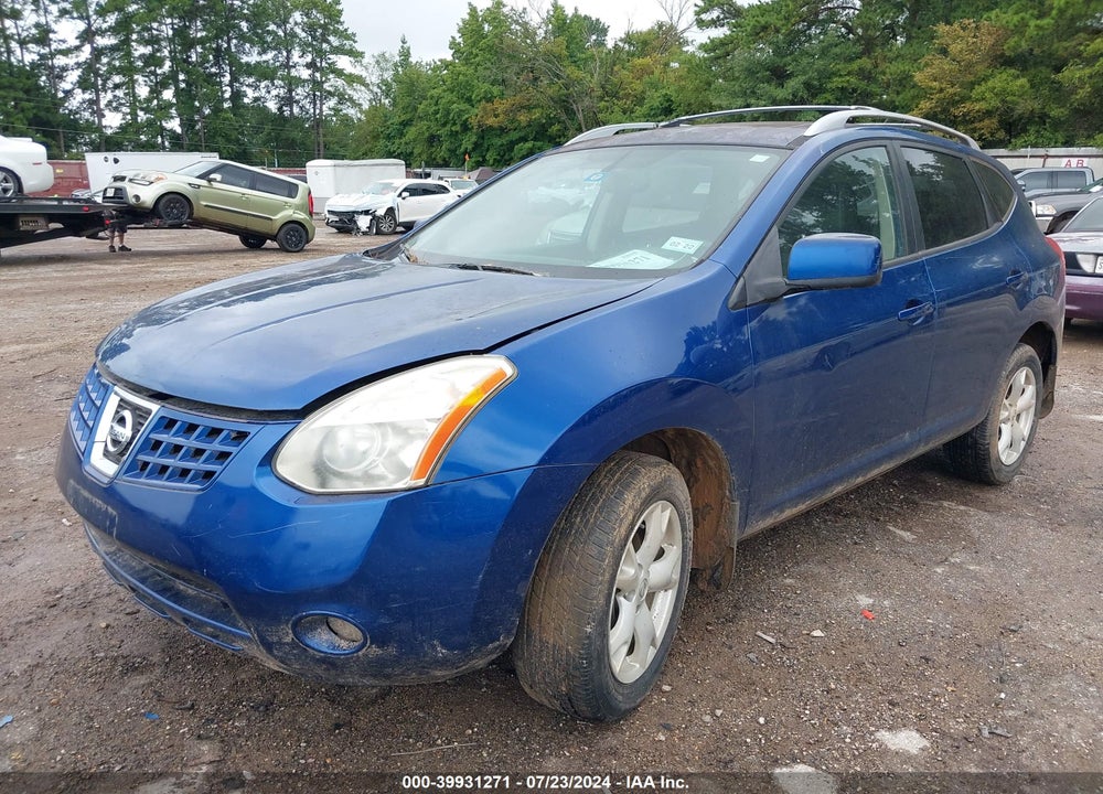 2008 NISSAN ROGUE SL VIN: JN8AS58V18W112055