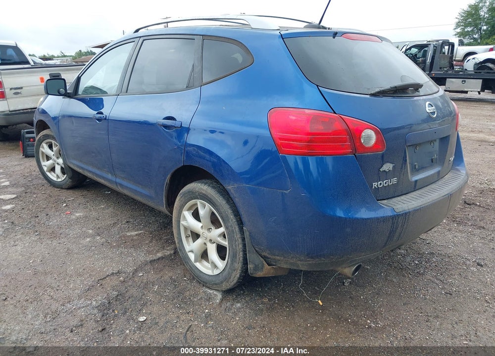 2008 NISSAN ROGUE SL VIN: JN8AS58V18W112055