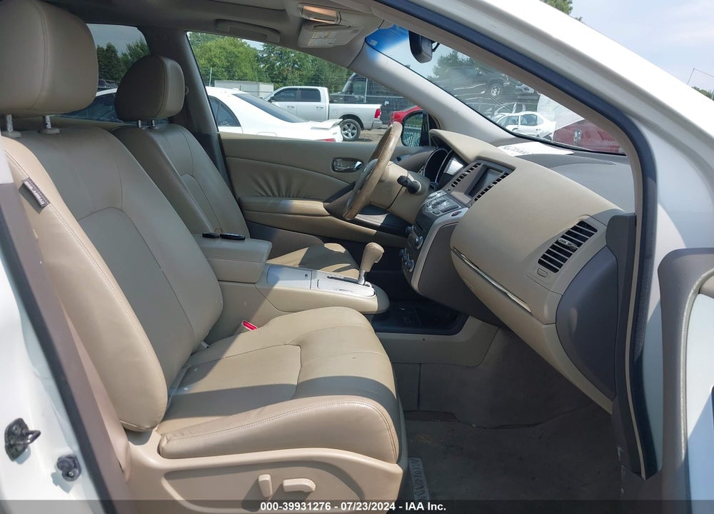 2010 NISSAN MURANO SL VIN: JN8AZ1MW0AW113397