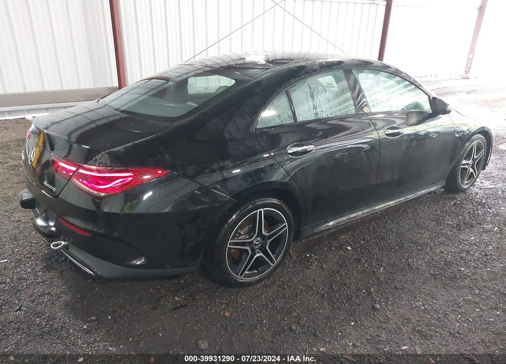 2022 MERCEDES-BENZ CLA 250 COUPE 4MATIC VIN: W1K5J4HB3NN285695