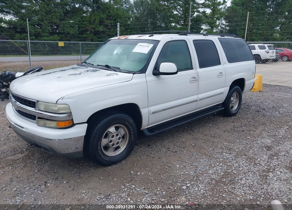 2002 CHEVROLET SUBURBAN 1500 LT VIN: 1GNEC16Z62J270752