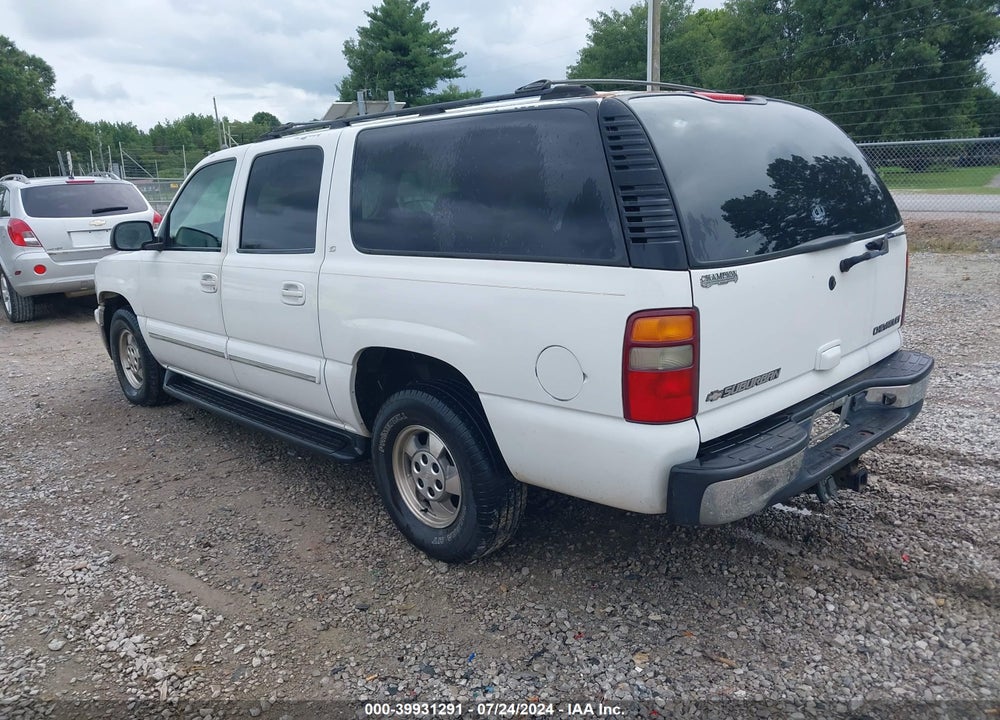 2002 CHEVROLET SUBURBAN 1500 LT VIN: 1GNEC16Z62J270752