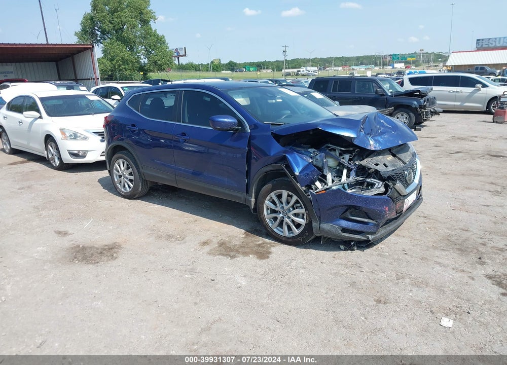 2022 NISSAN ROGUE SPORT S FWD XTRONIC CVT VIN: JN1BJ1AV9NW341863