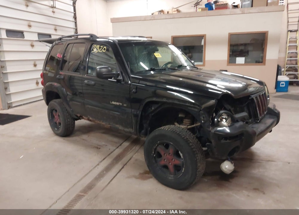 2002 JEEP LIBERTY LIMITED EDITION VIN: 1J4GL58K52W147904