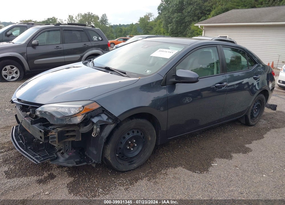 2017 TOYOTA COROLLA LE VIN: 2T1BURHE6HC749565