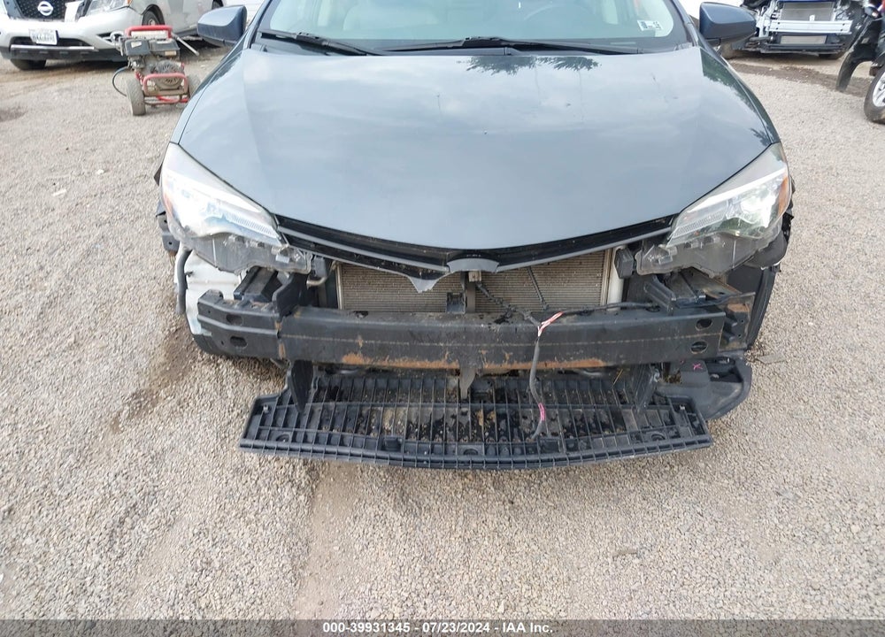 2017 TOYOTA COROLLA LE VIN: 2T1BURHE6HC749565