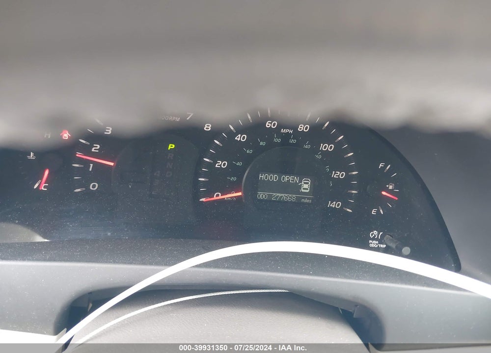 2007 TOYOTA CAMRY XLE VIN: 4T1BE46K97U042210