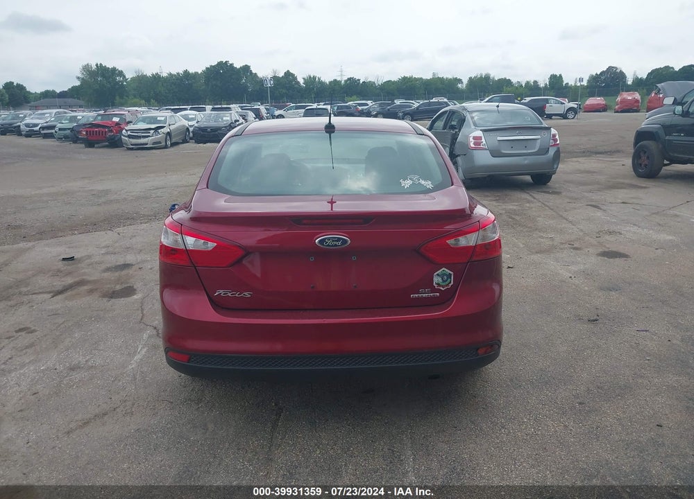 2014 FORD FOCUS SE VIN: 1FADP3F25EL252619