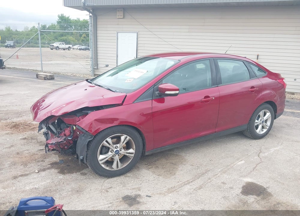 2014 FORD FOCUS SE VIN: 1FADP3F25EL252619