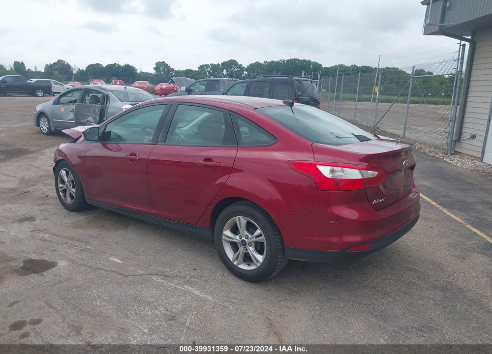 2014 FORD FOCUS SE VIN: 1FADP3F25EL252619