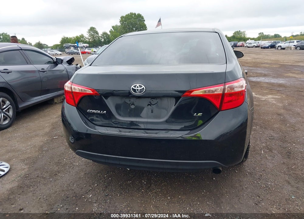 2019 TOYOTA COROLLA LE VIN: 2T1BURHE2KC181161