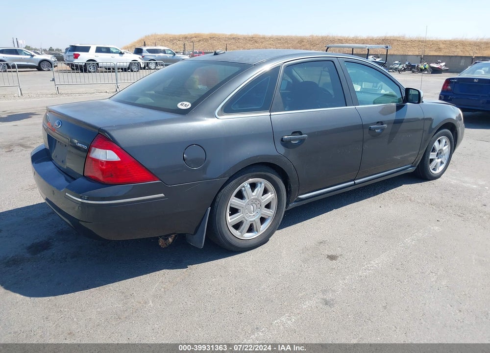 2007 FORD FIVE HUNDRED LIMITED VIN: 1FAHP25147G134769