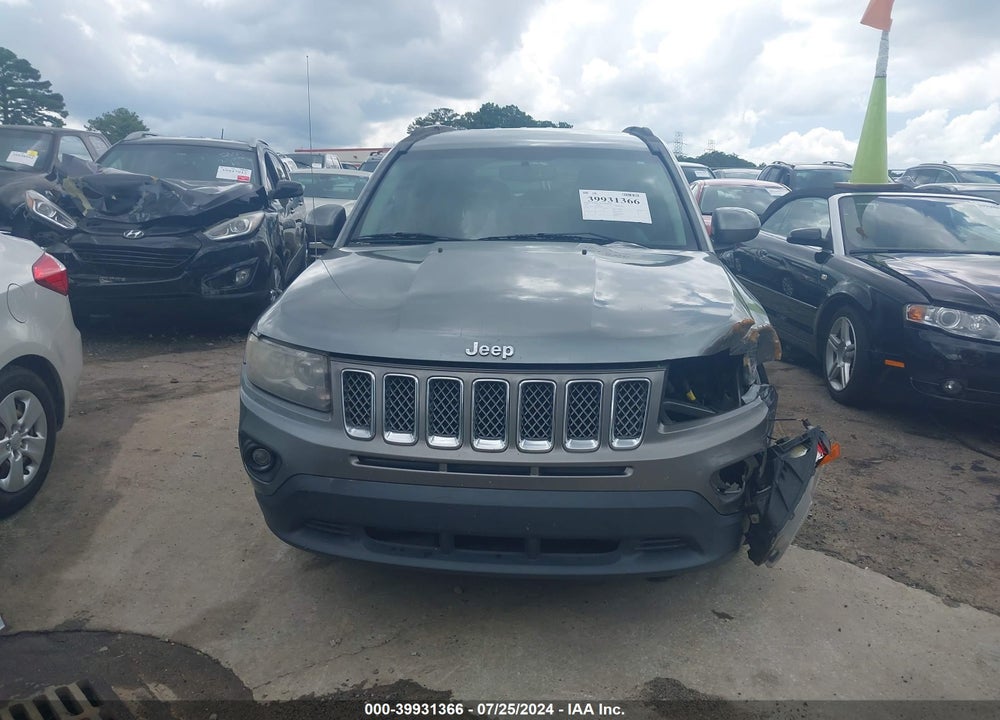 2014 JEEP COMPASS LATITUDE VIN: 1C4NJCEA5ED624205
