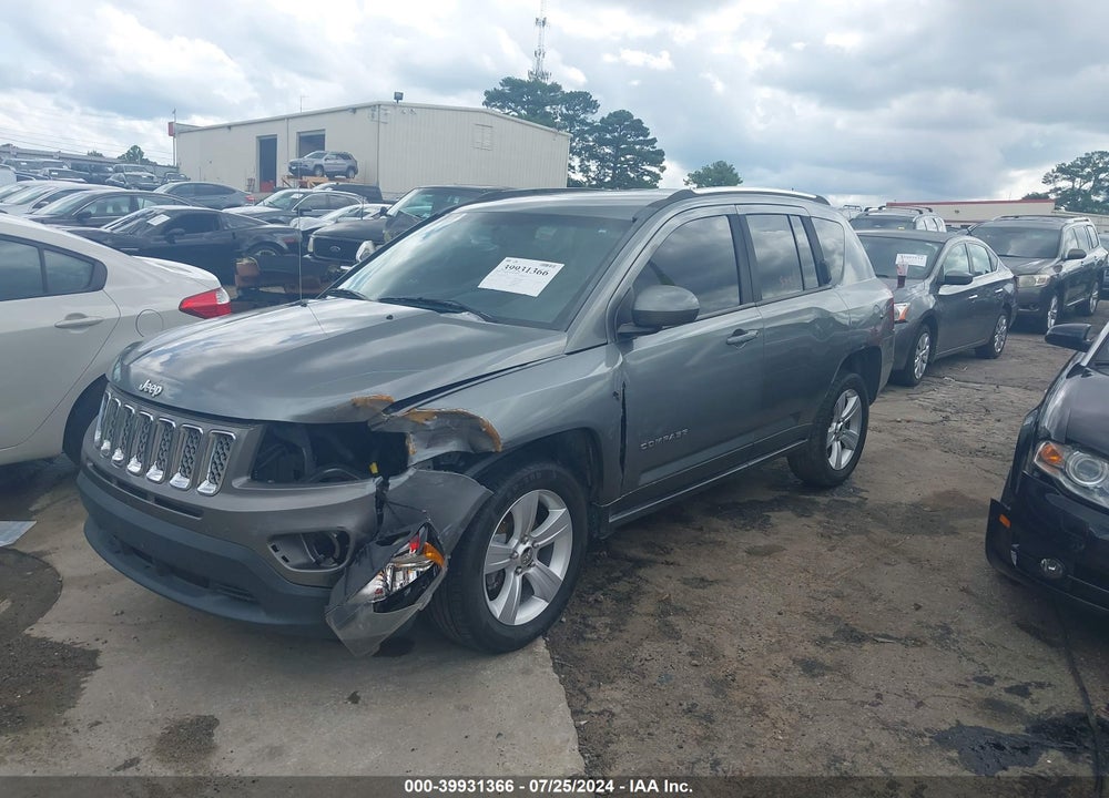 2014 JEEP COMPASS LATITUDE VIN: 1C4NJCEA5ED624205