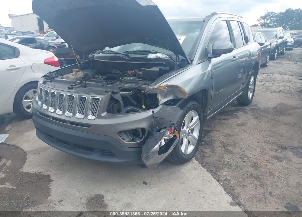 2014 JEEP COMPASS LATITUDE VIN: 1C4NJCEA5ED624205