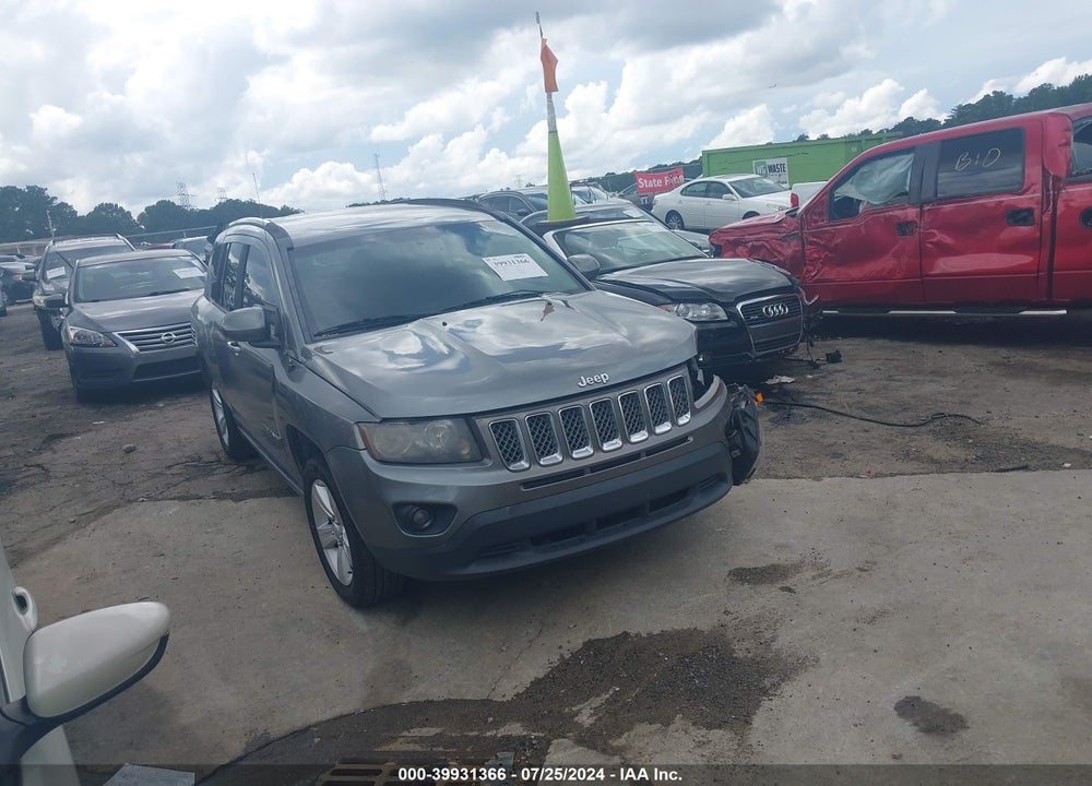 2014 JEEP COMPASS LATITUDE VIN: 1C4NJCEA5ED624205