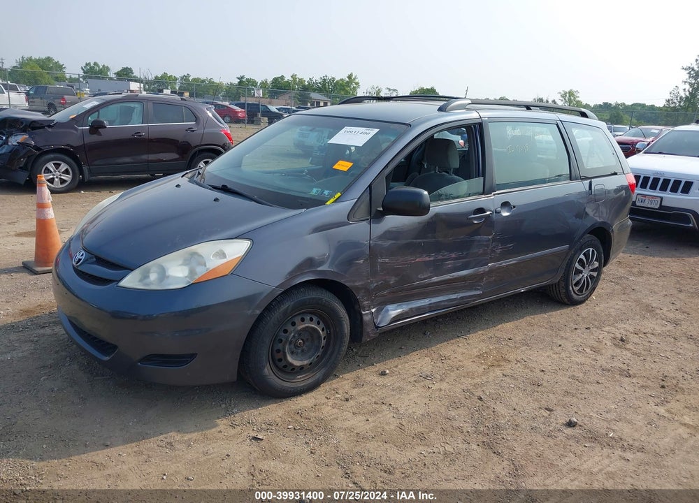 2009 TOYOTA SIENNA CE VIN: 5TDZK23C79S262448