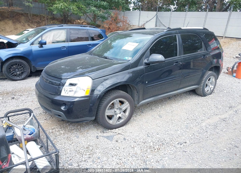 2009 CHEVROLET EQUINOX LT VIN: 2CNDL33F696204800