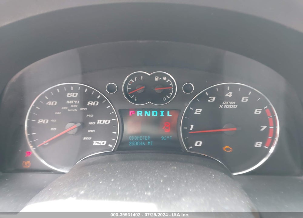 2009 CHEVROLET EQUINOX LT VIN: 2CNDL33F696204800