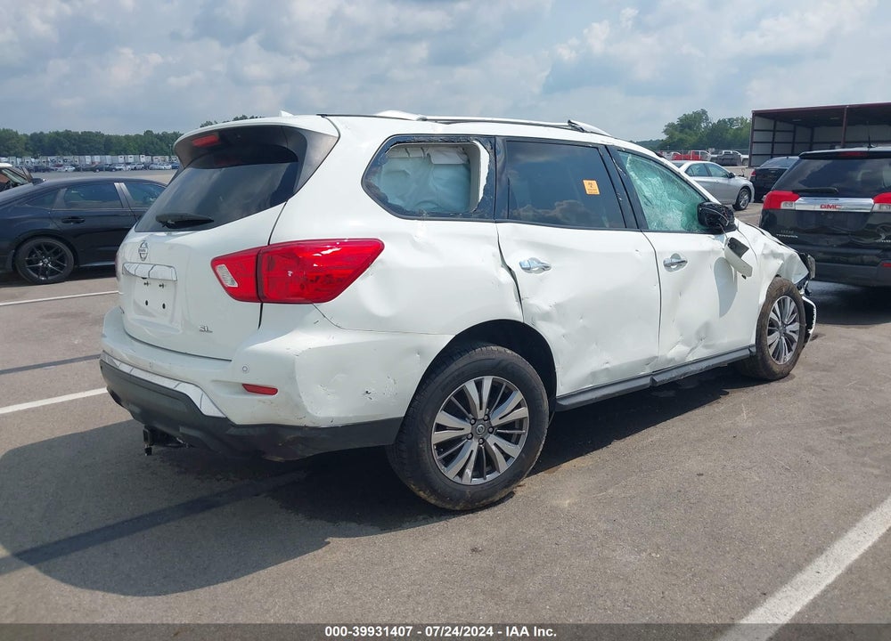 2019 NISSAN PATHFINDER SL VIN: 5N1DR2MN8KC610914
